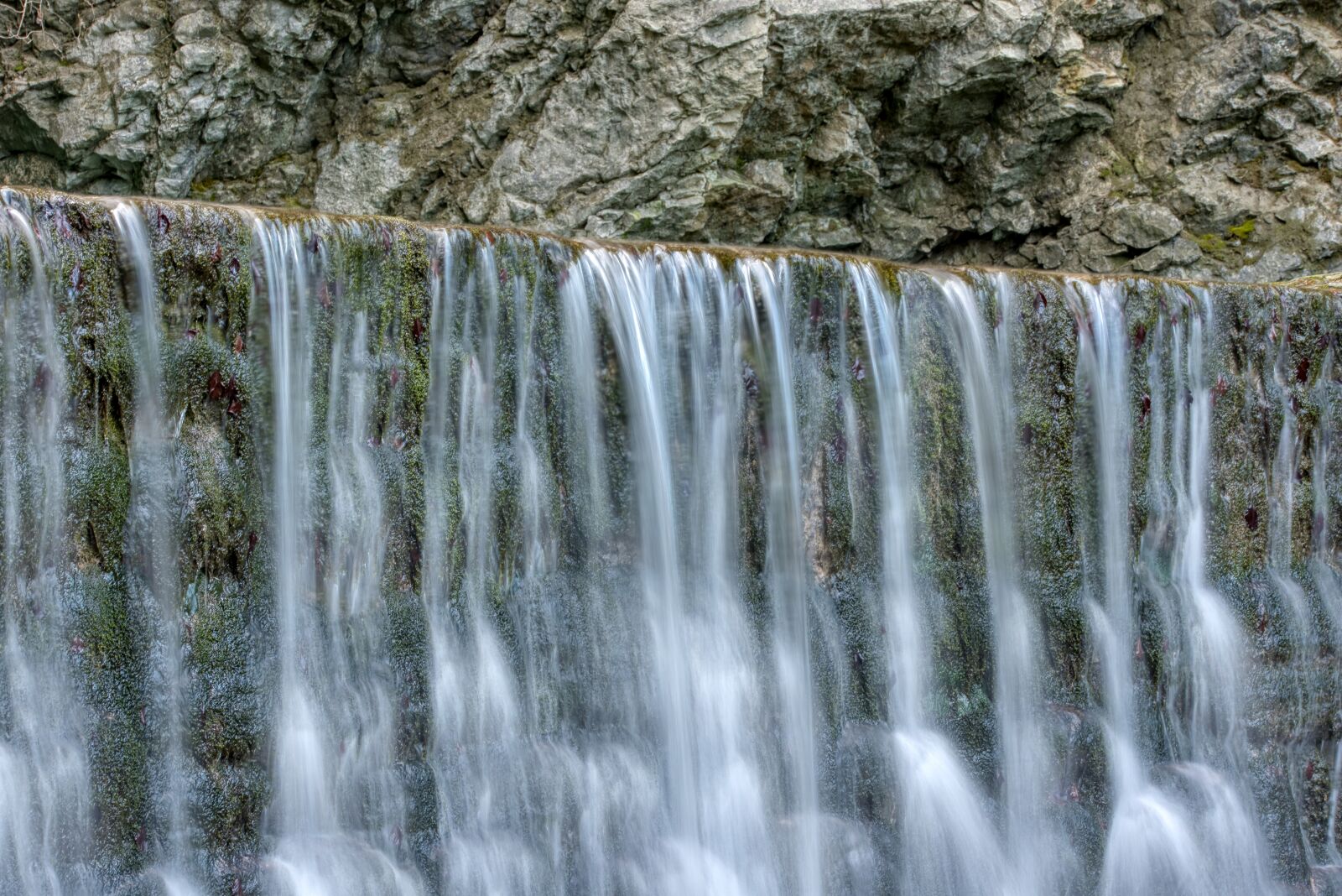 Nikon D750 sample photo. Waterfall, waters, rock photography
