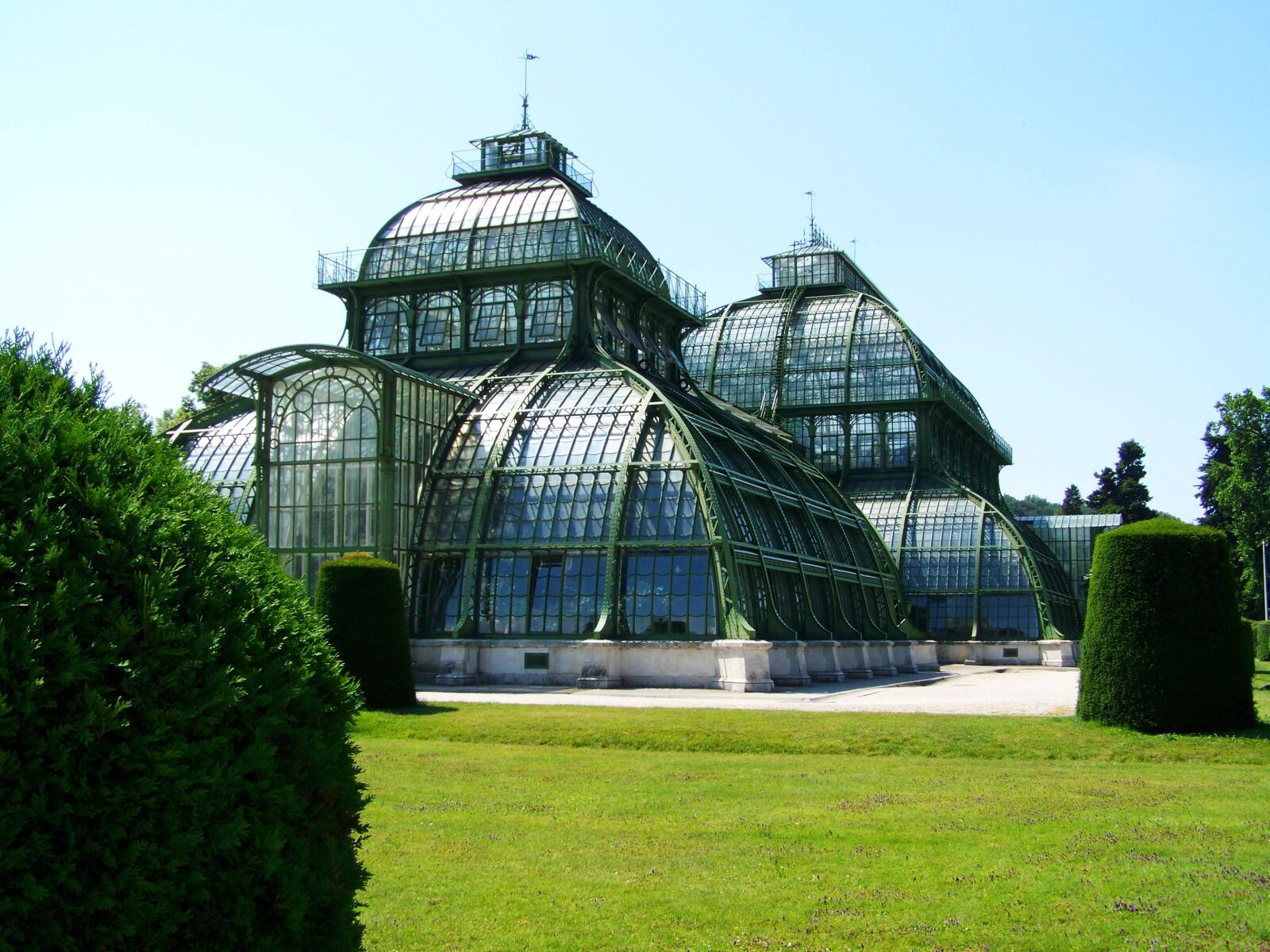 Kodak EASYSHARE ZD710 ZOOM DIGITAL CAMERA sample photo. Palm house, sch nbrunn photography