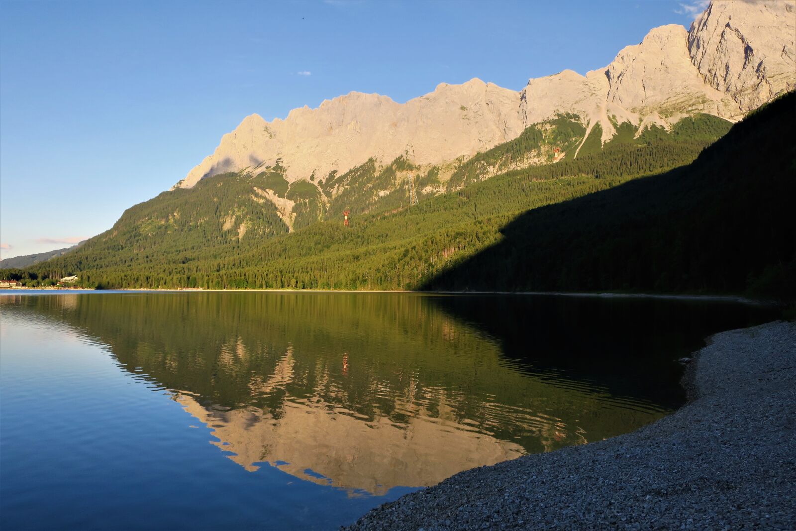 Canon PowerShot G9 X sample photo. Eibsee, weather stone, zugspitze photography