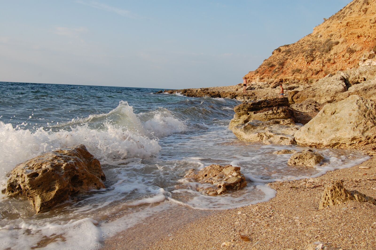 Nikon D40 sample photo. Wave, water, sea photography