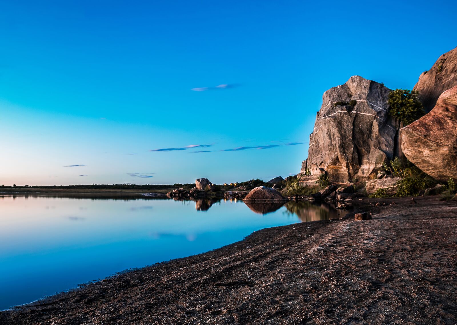 Nikon D5300 sample photo. River, lake, rocks photography