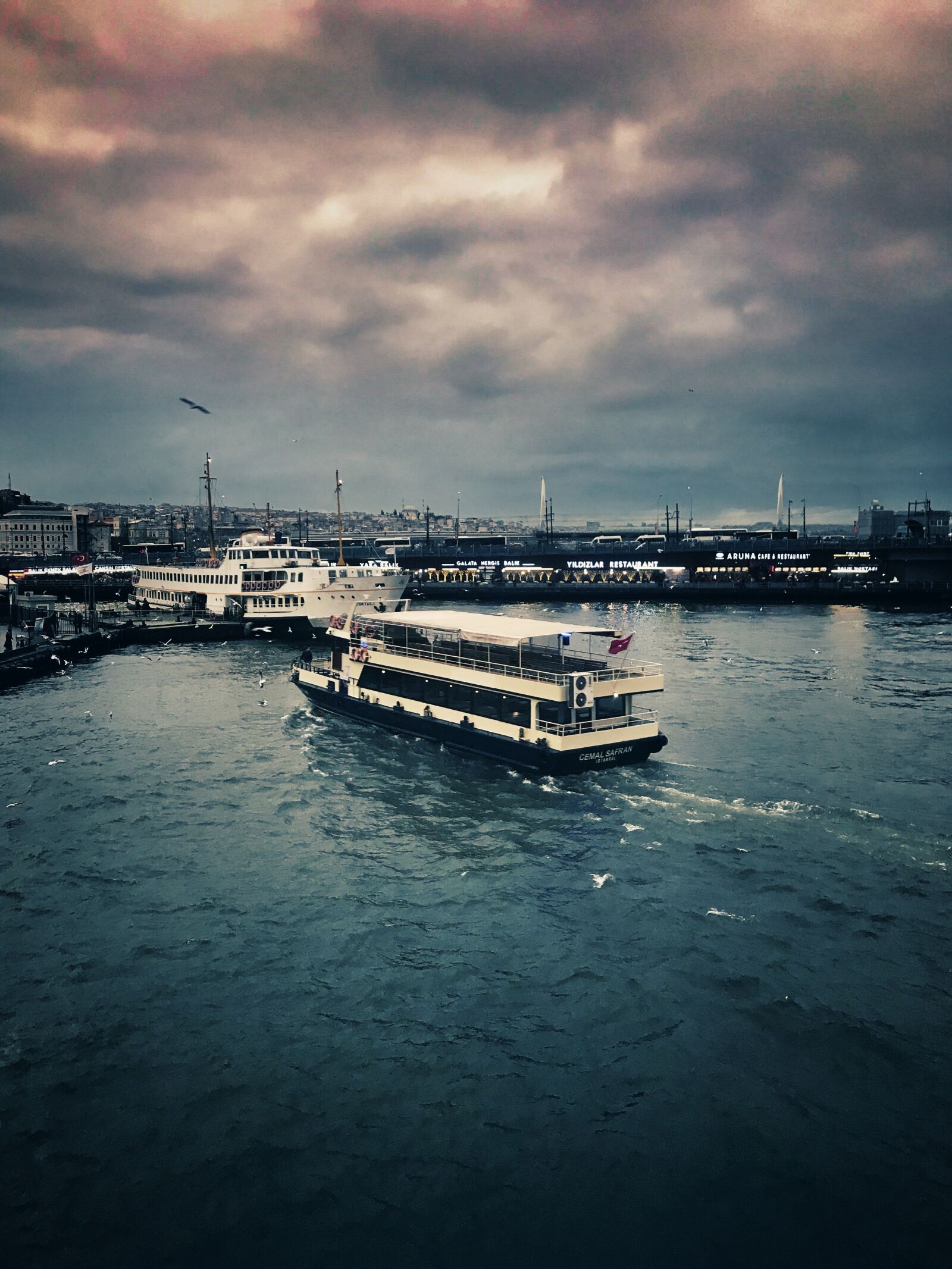 Apple iPhone 7 sample photo. Ship, marine, sky photography