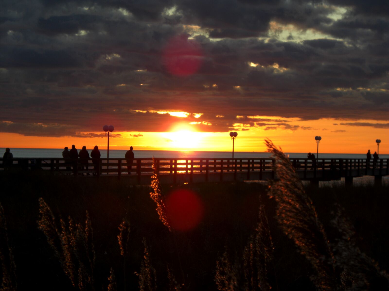 CASIO EX-Z1200 sample photo. Nature, sunset, evening photography