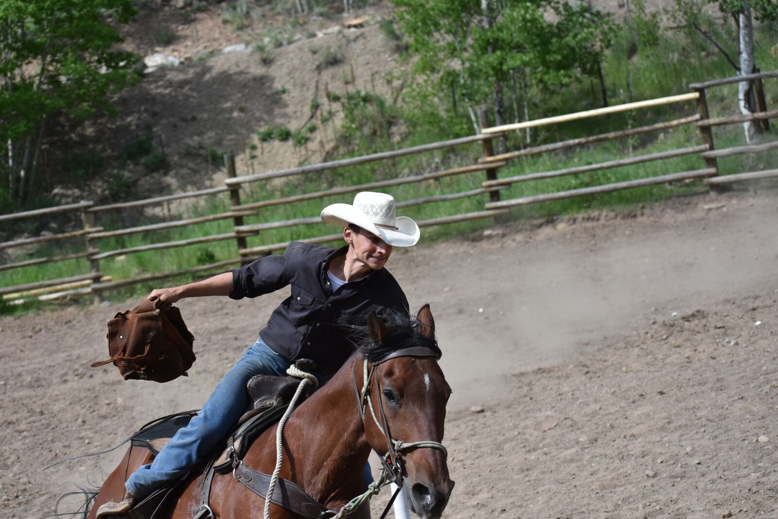 Nikon D7200 sample photo. Cowboys, rodeo, competition photography