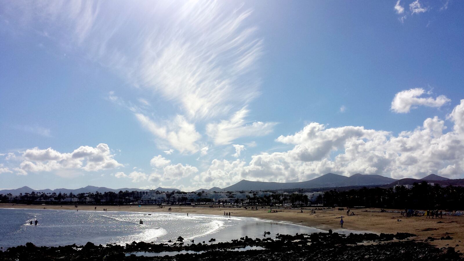 Samsung Galaxy S4 sample photo. Lanzarote, sea, sunset photography