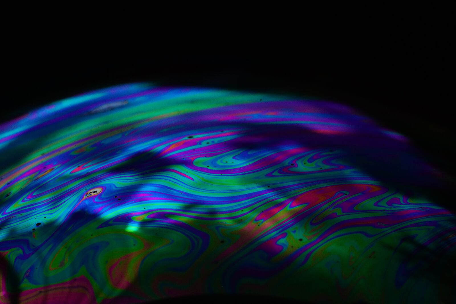 Sony a7R II + Sony FE 90mm F2.8 Macro G OSS sample photo. Soap bubble, surface, iridescent photography