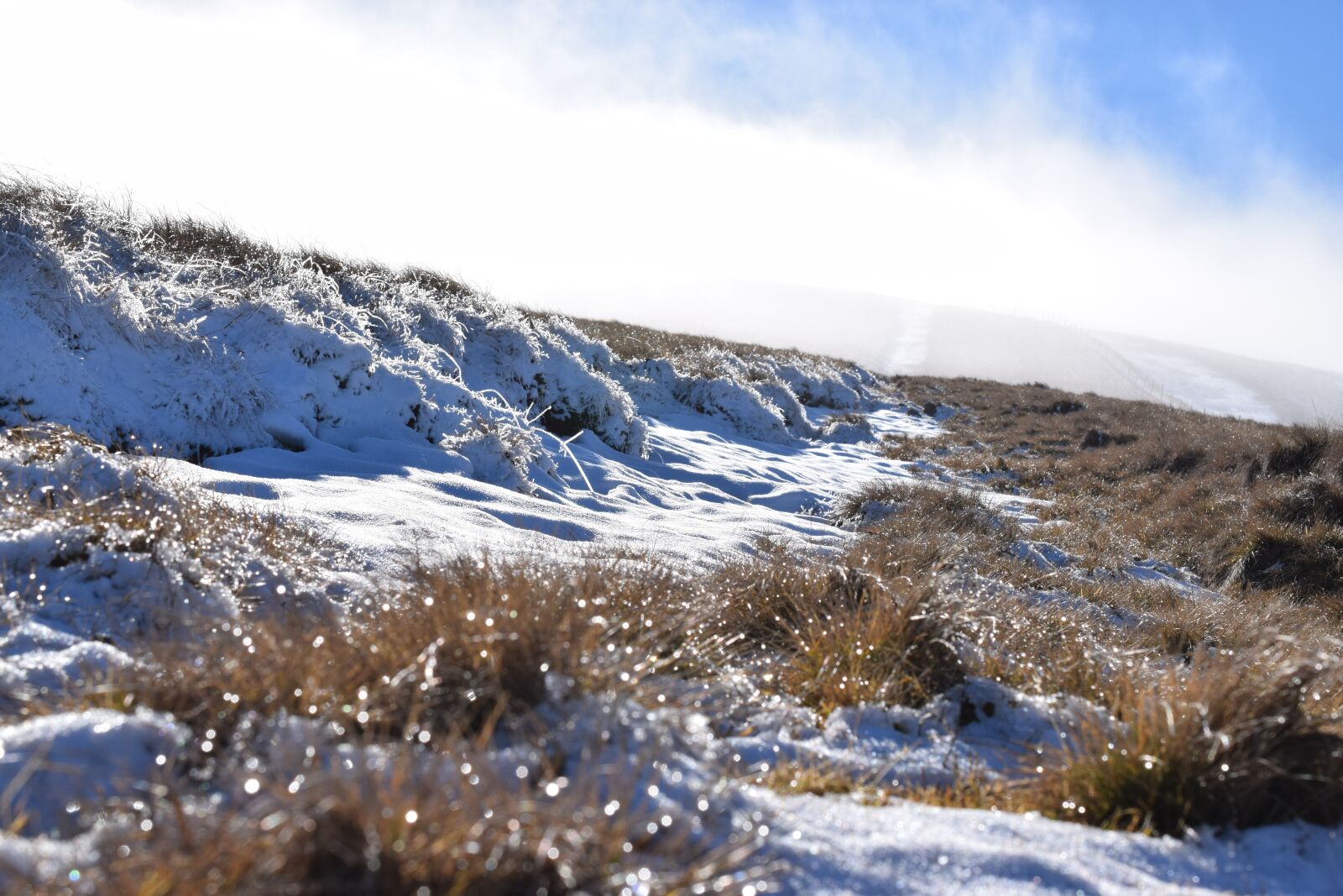 Nikon D5300 sample photo. Snow, drill, white photography
