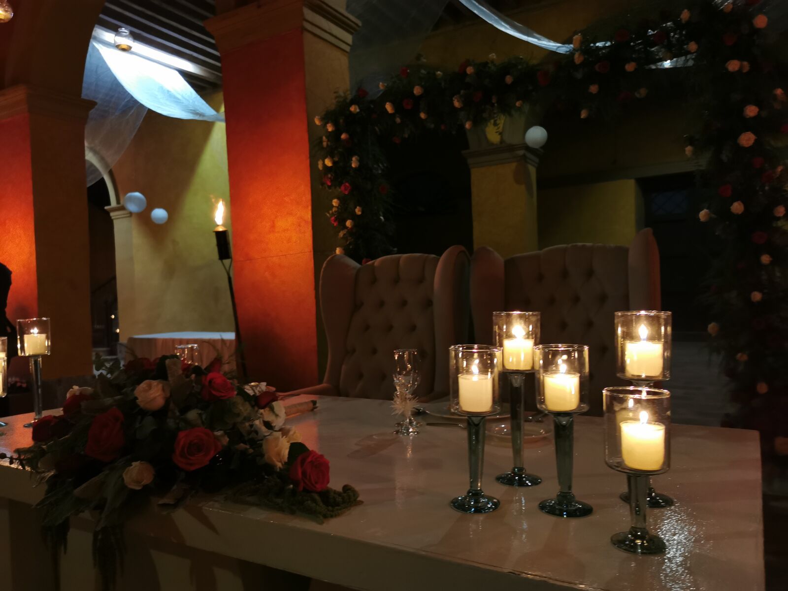 HUAWEI P30 Pro sample photo. Candles, dinner, candle photography