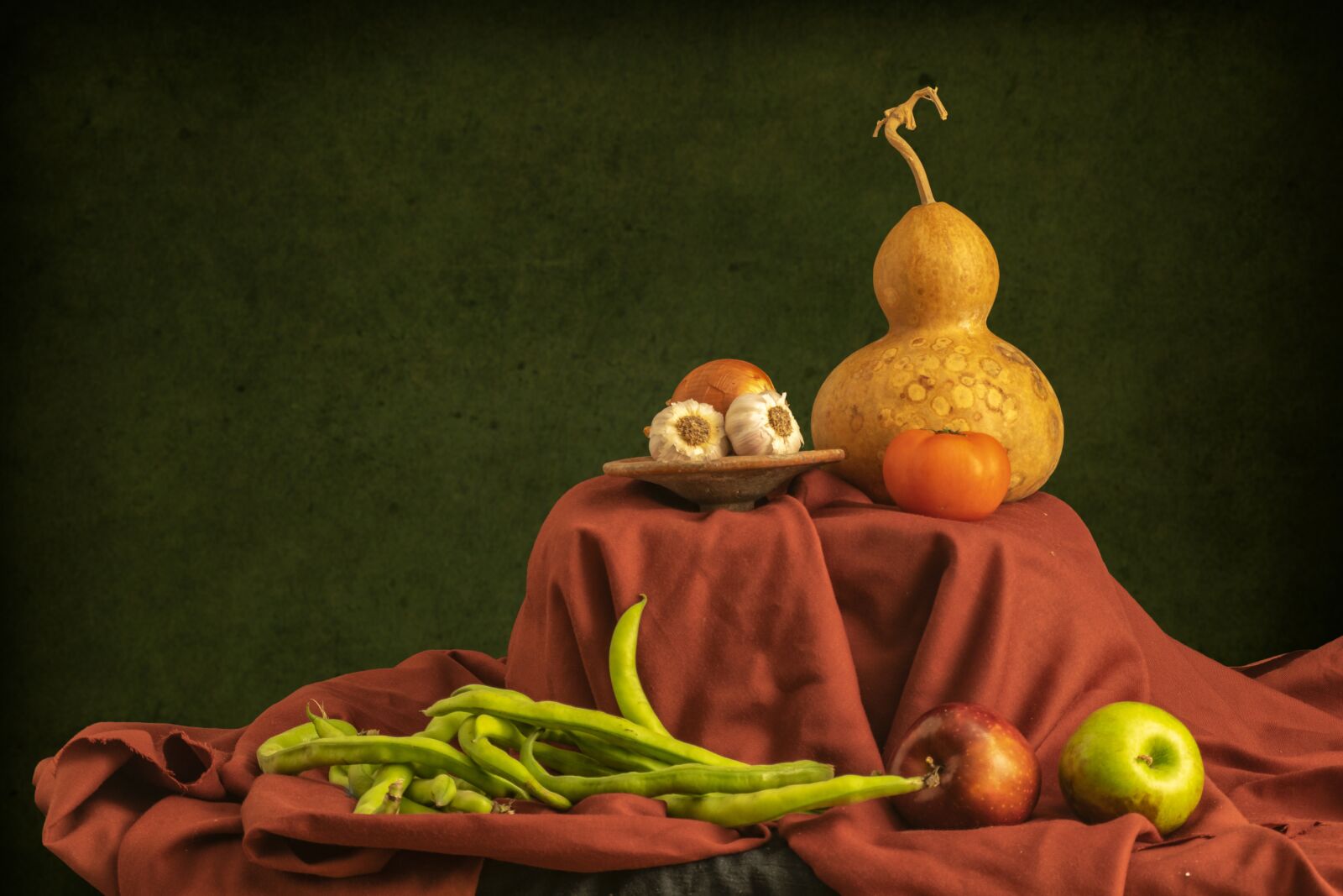 Nikon D3300 sample photo. Still life, vegetables, garlic photography