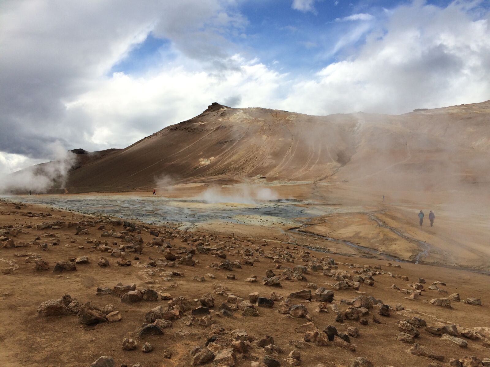 iPhone 5s back camera 4.15mm f/2.2 sample photo. Iceland, thermal land, nature photography