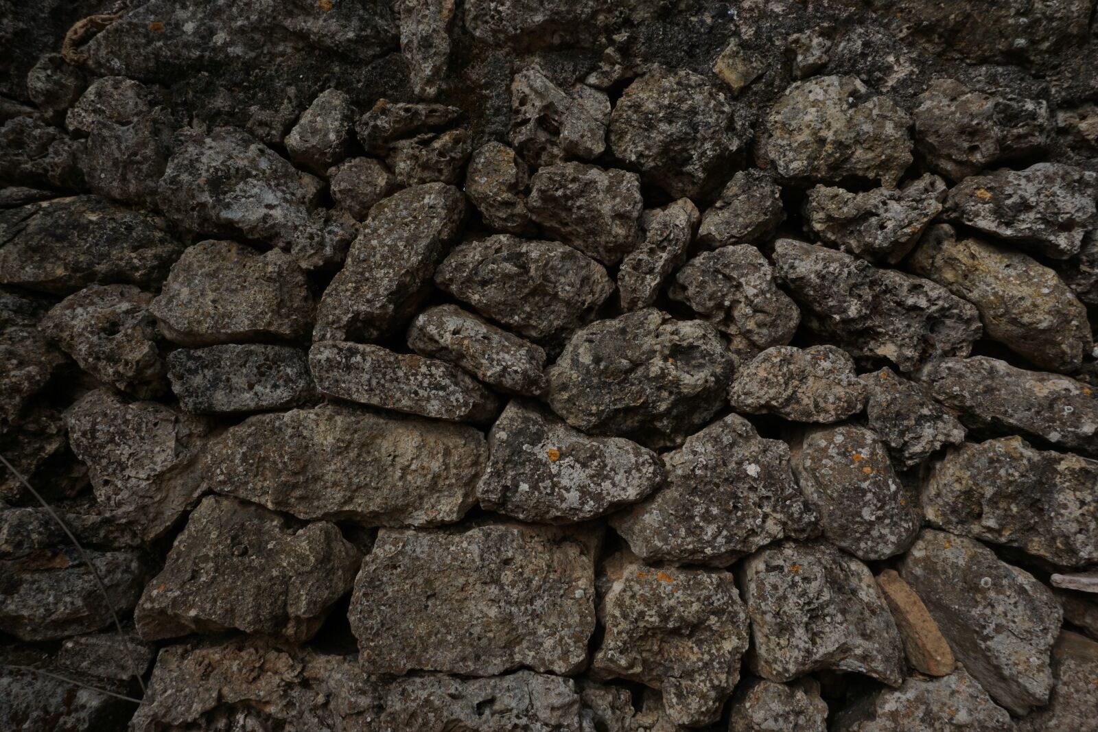 Sony a6000 sample photo. Spanish stone wall, stones photography