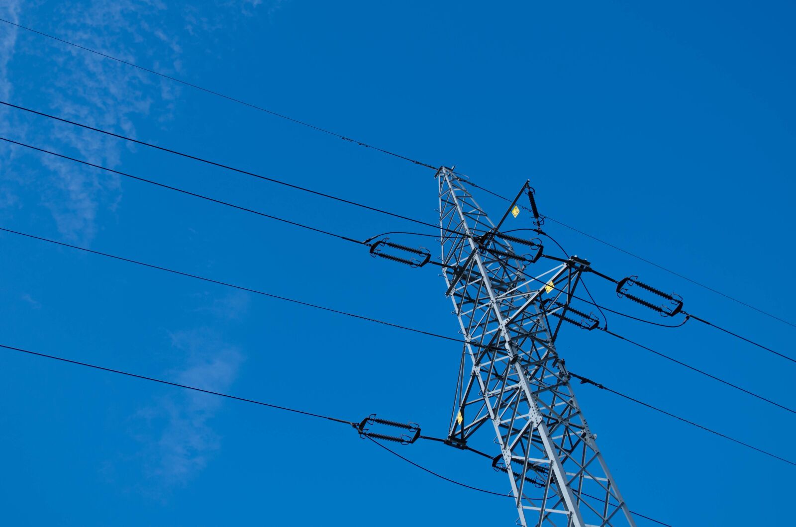 Nikon D5100 sample photo. The voltage, high, pole photography
