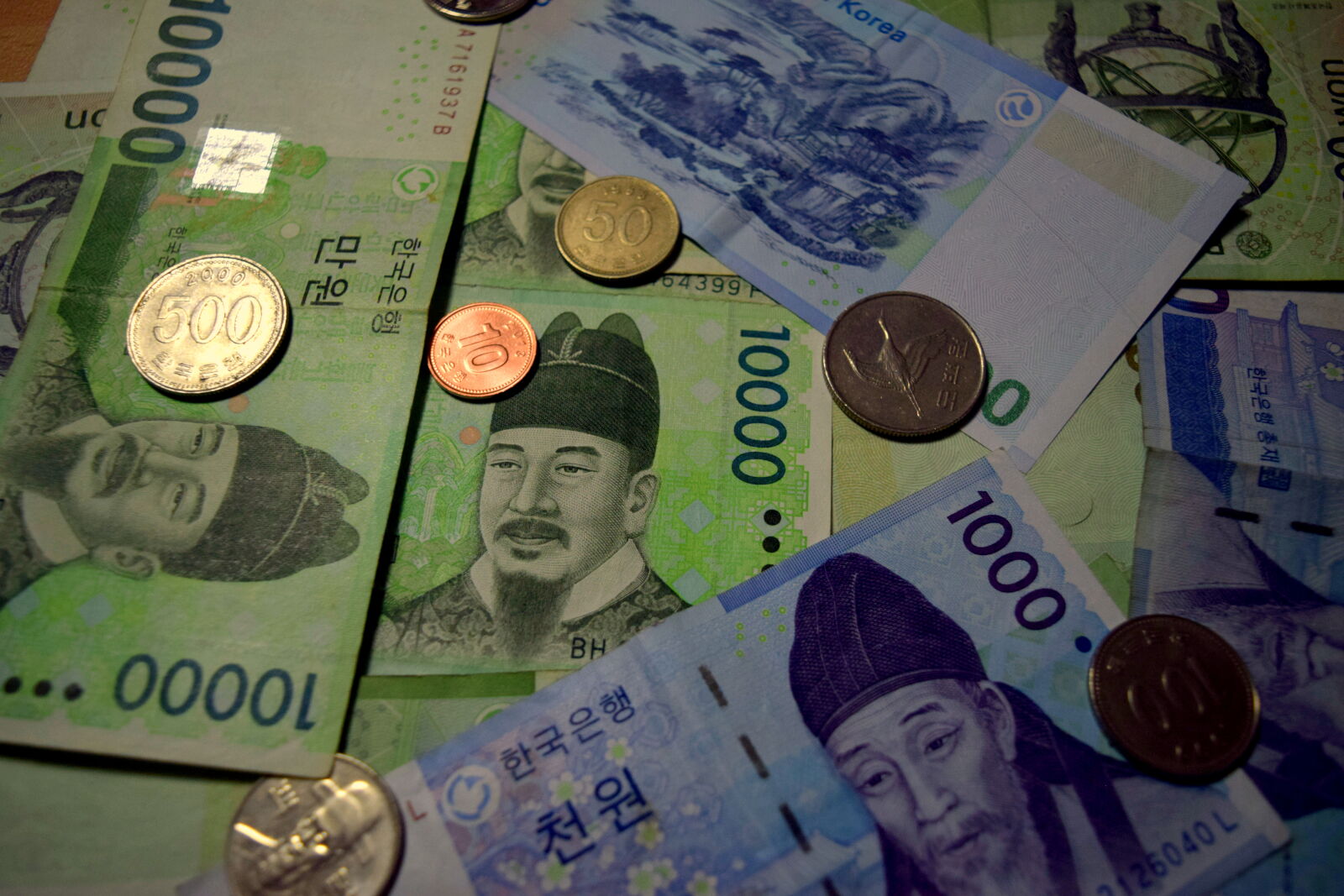 Nikon D3300 sample photo. Cash, coin, coins, dollar photography