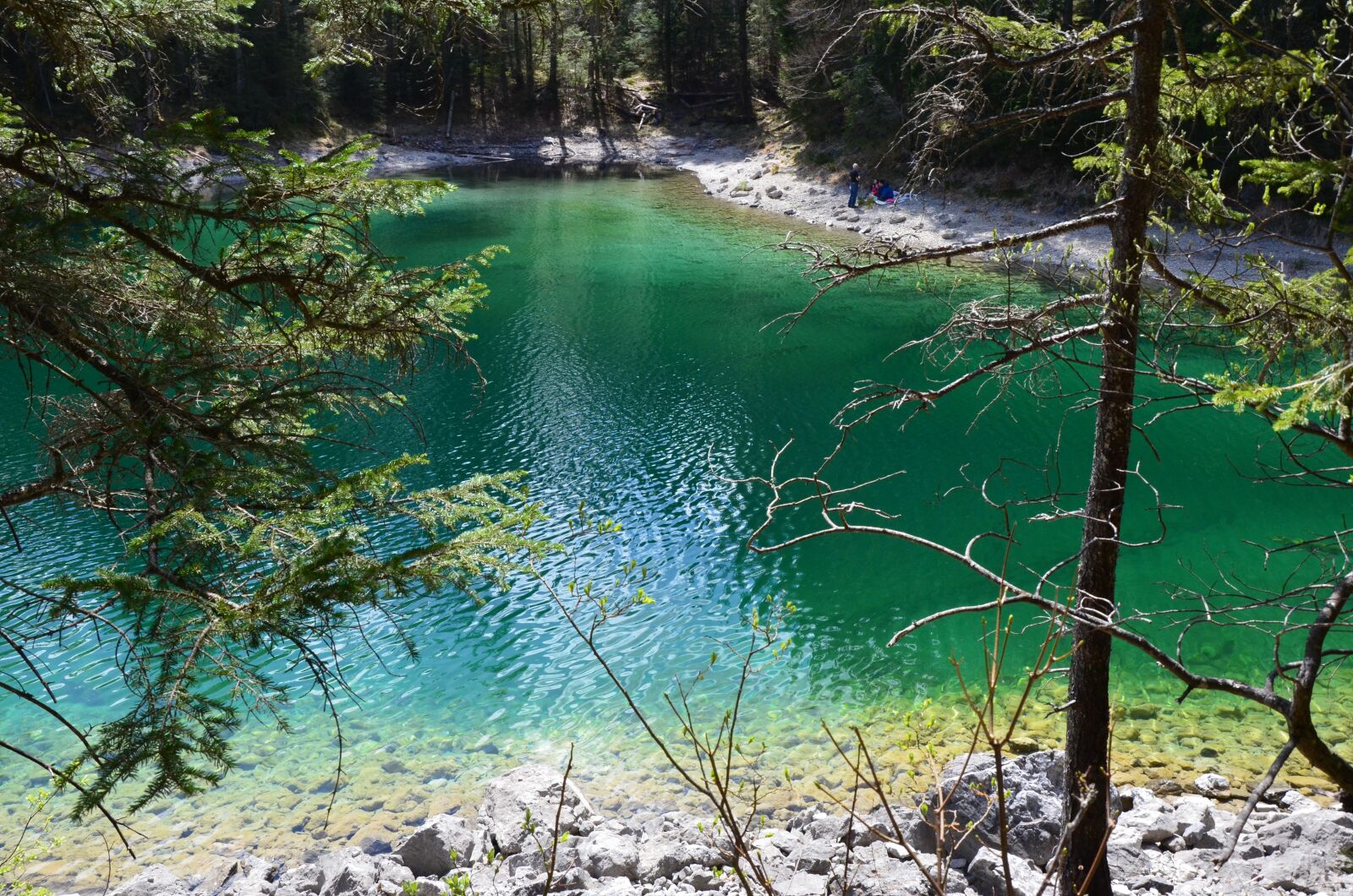 Nikon D5100 sample photo. Eibsee, lake, bavaria photography