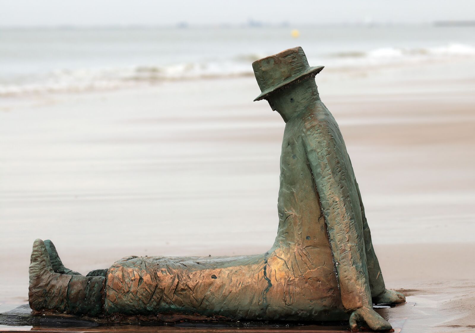 Canon EOS 80D sample photo. Belgium, statue, knokke photography