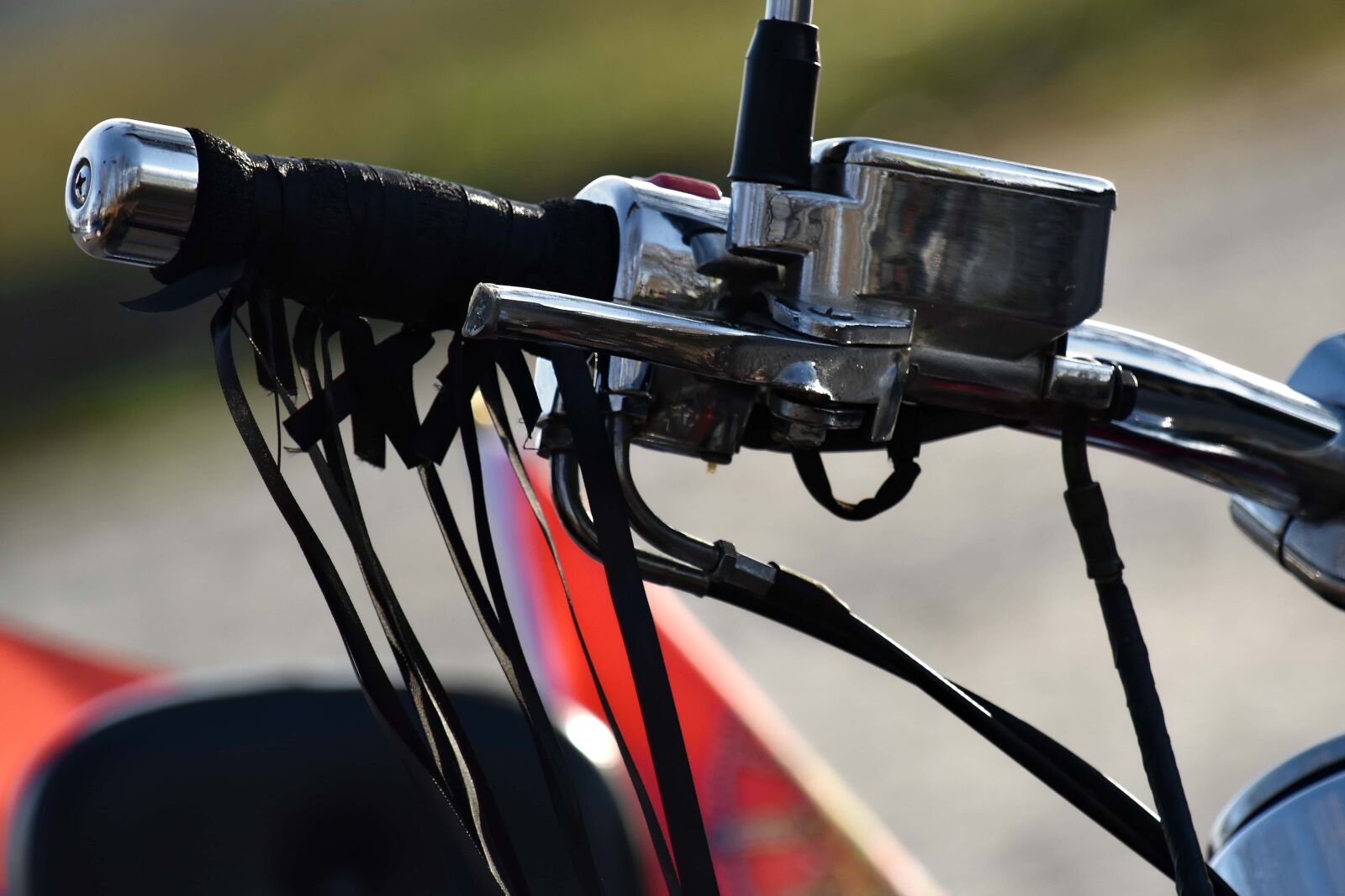 Nikon D5500 sample photo. Details, gearshift, metallic, motorcycle photography