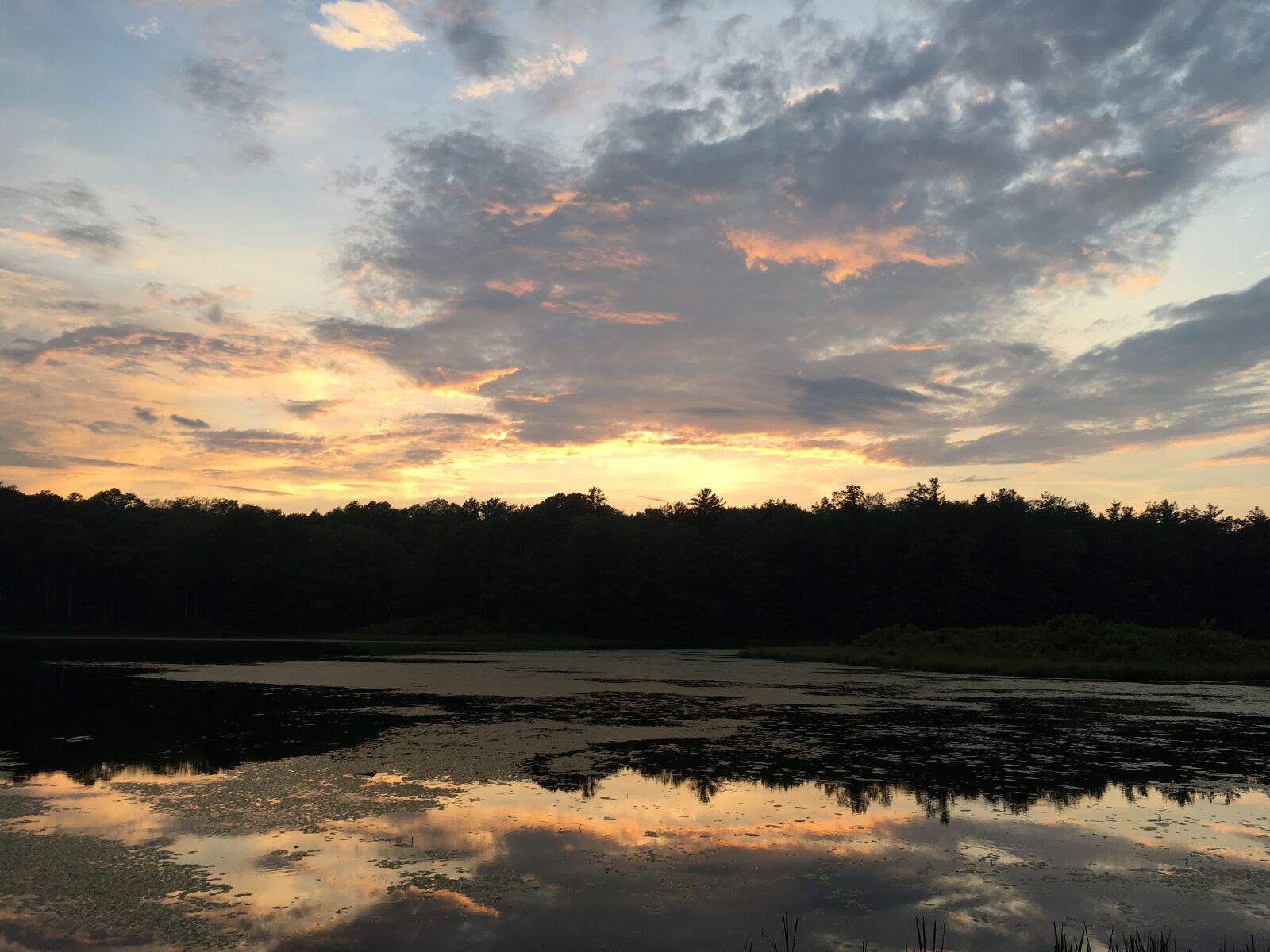 Apple iPhone 6s sample photo. Lake, sunset, water photography