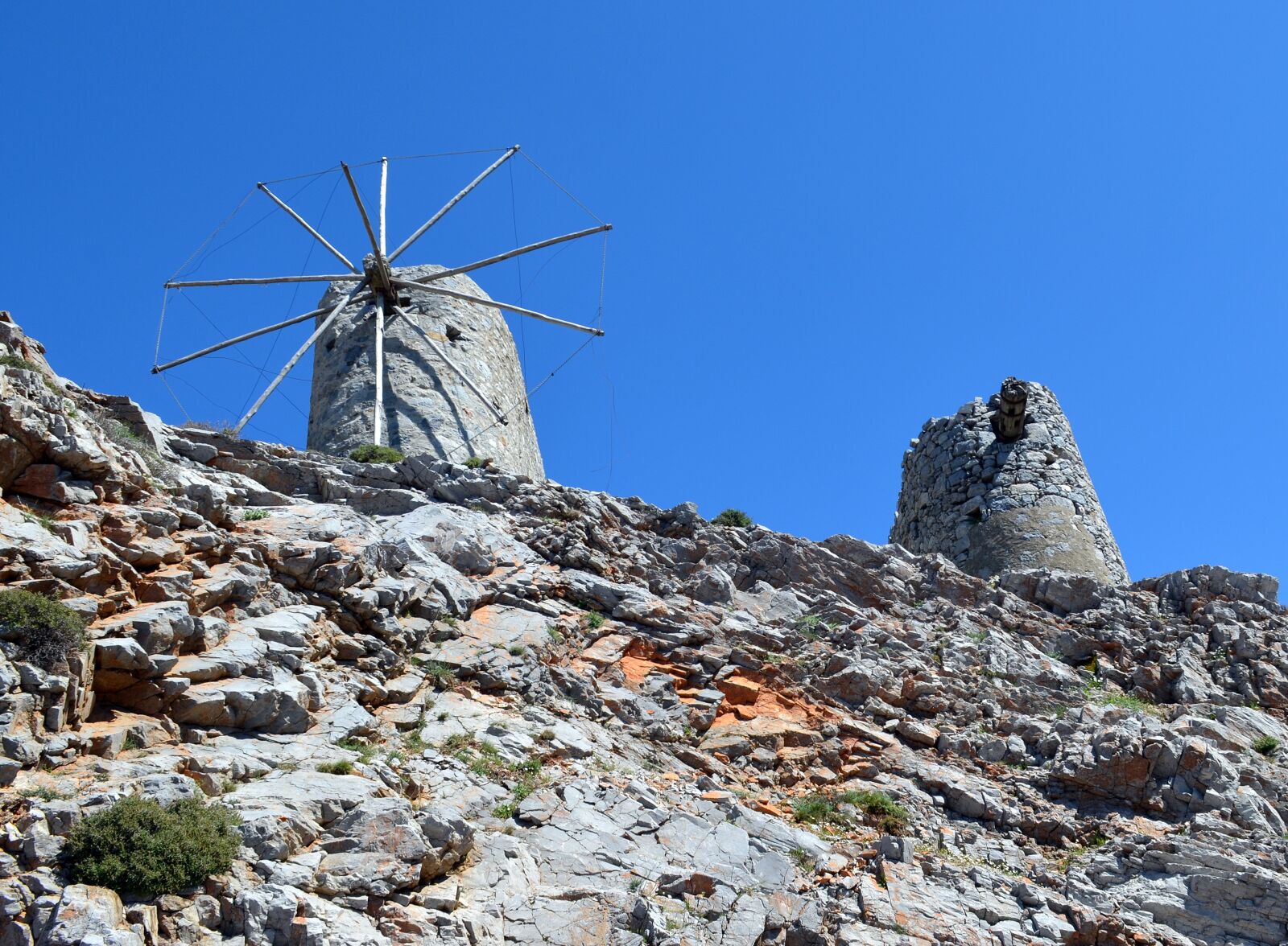 Nikon D5100 sample photo. Lashitihochebene, crete, windmills photography