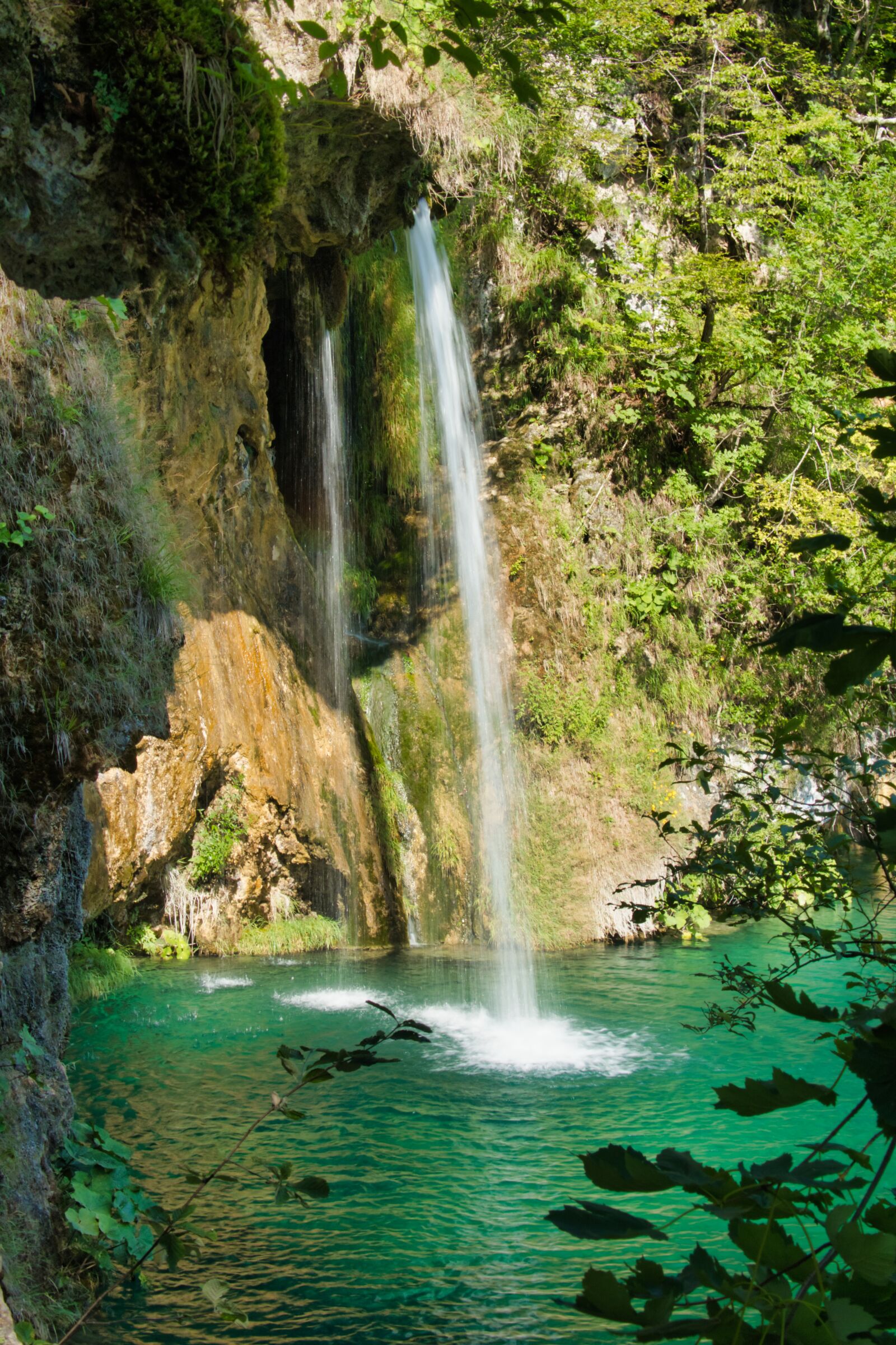 Canon PowerShot G3 X sample photo. Waterfall, plitvice lakes, croatia photography