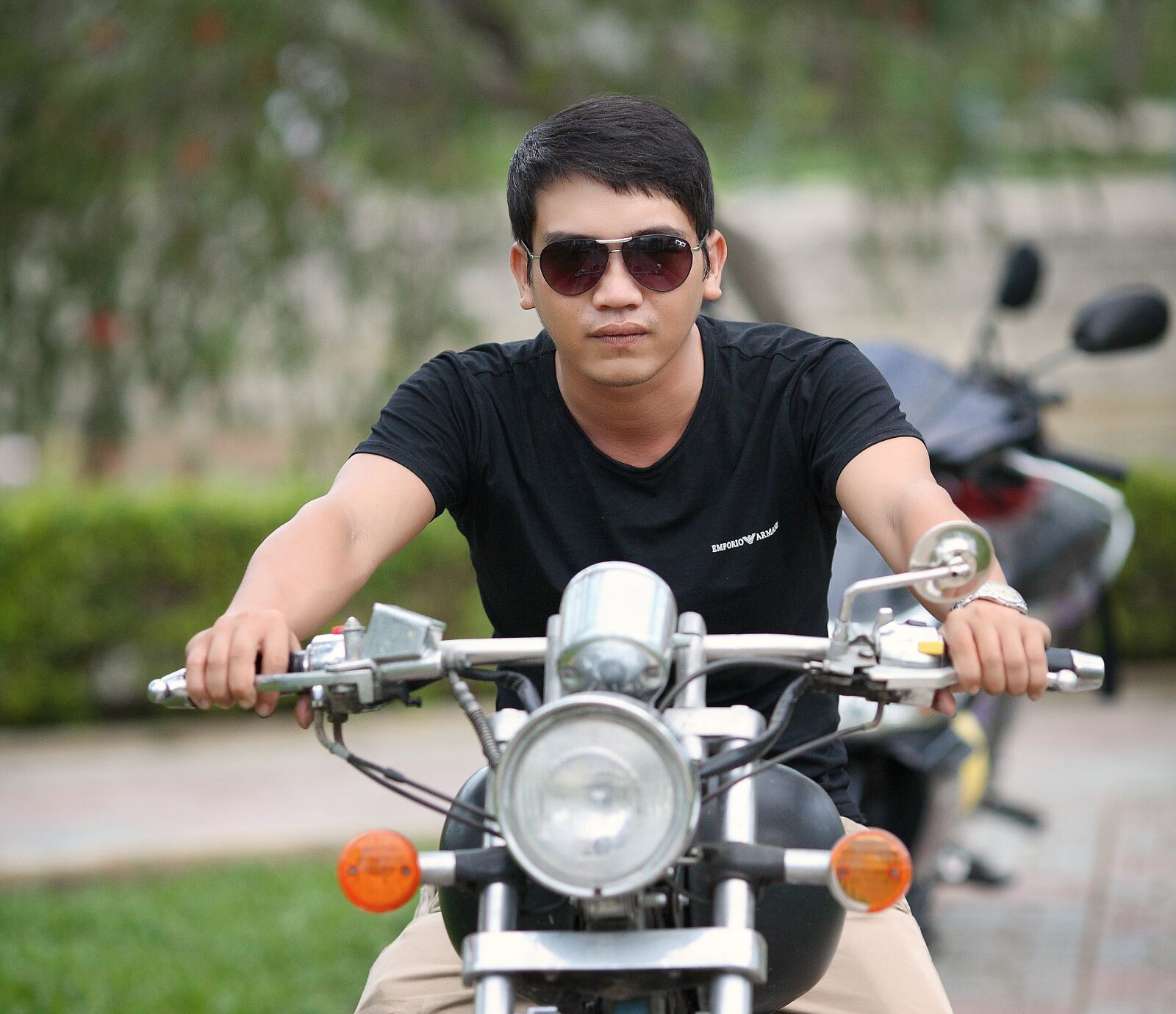 Canon EOS 5D sample photo. Motorbike, vehicle, motorcycle photography