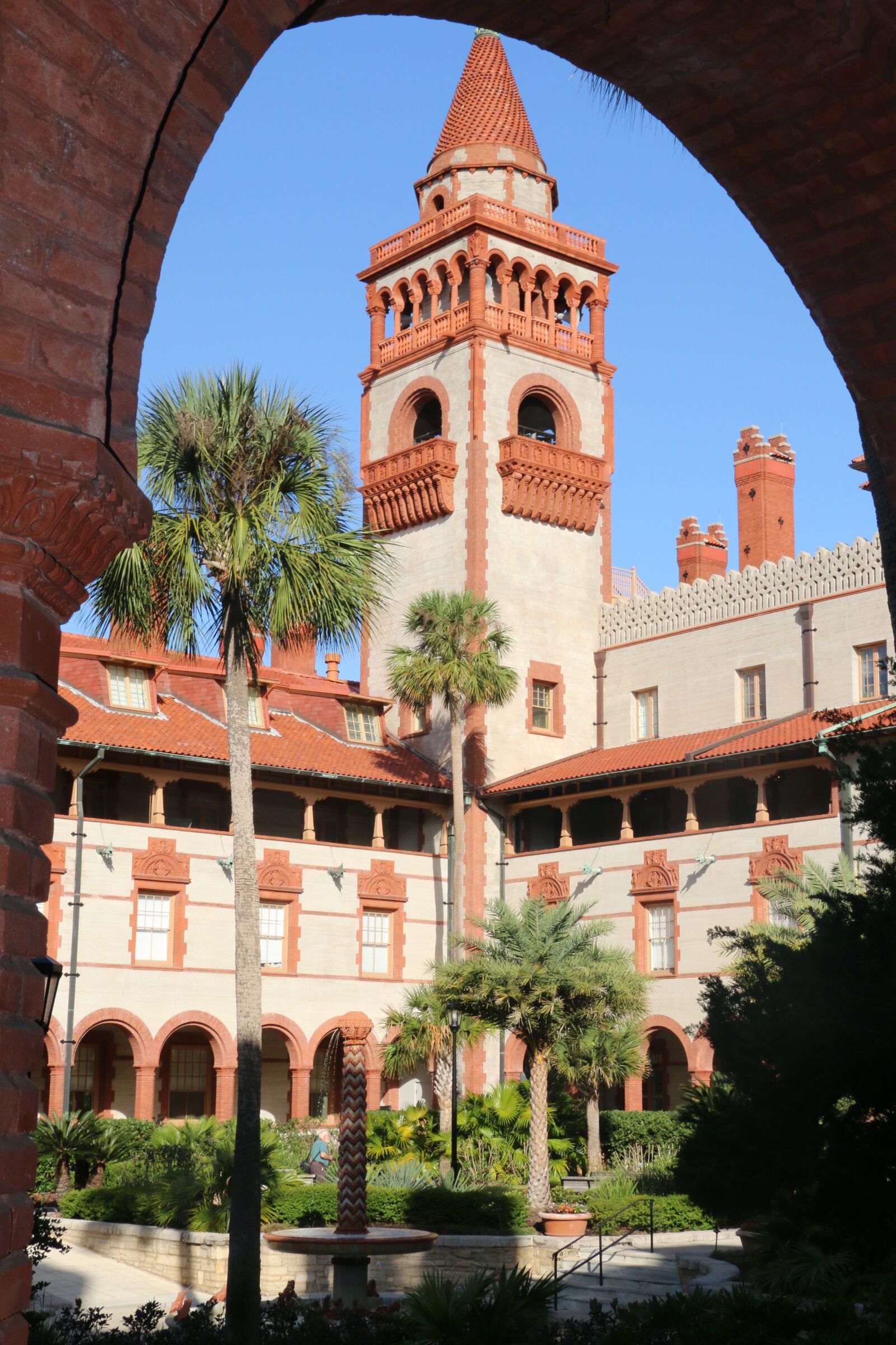 Canon EOS 70D sample photo. Flagler college, flagler, tower photography
