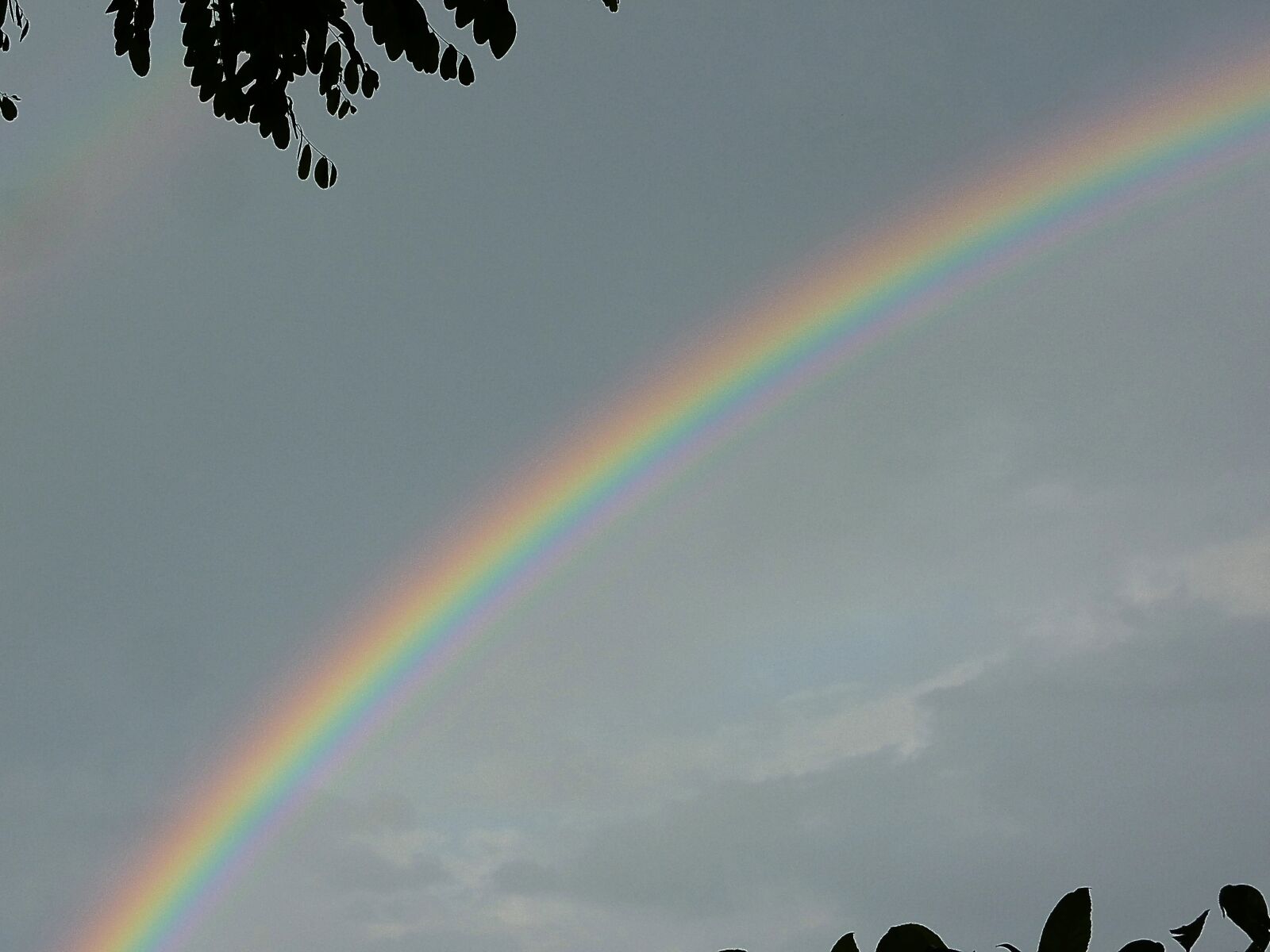 Panasonic DMC-TZ7 sample photo. Rainbow, color, arch photography