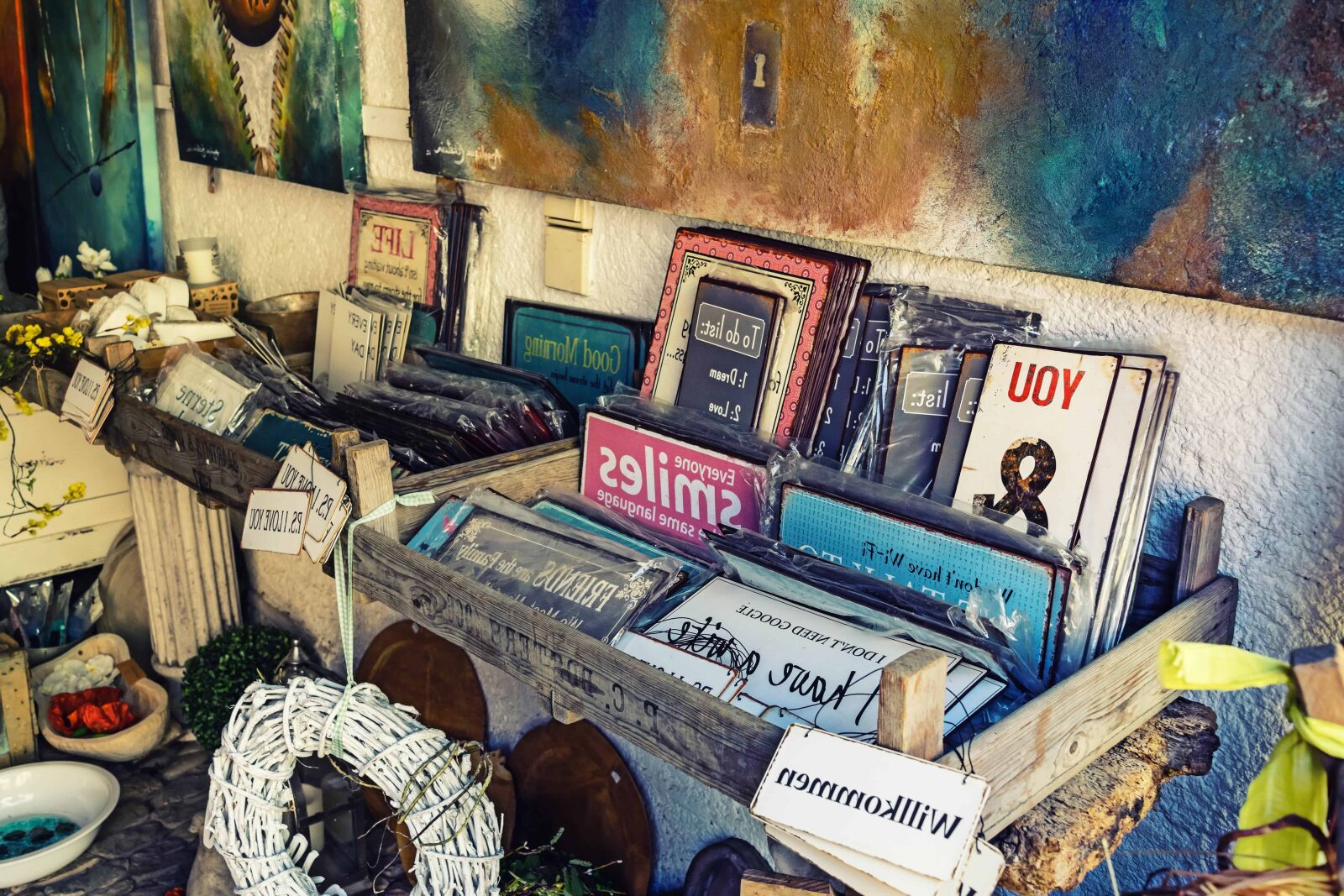 Nikon D3300 sample photo. Book, outdoor, market, box photography