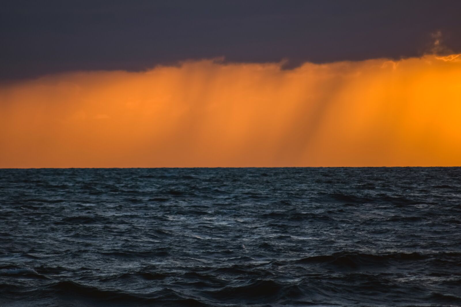 Nikon D3300 sample photo. Storm, sea, horizon photography