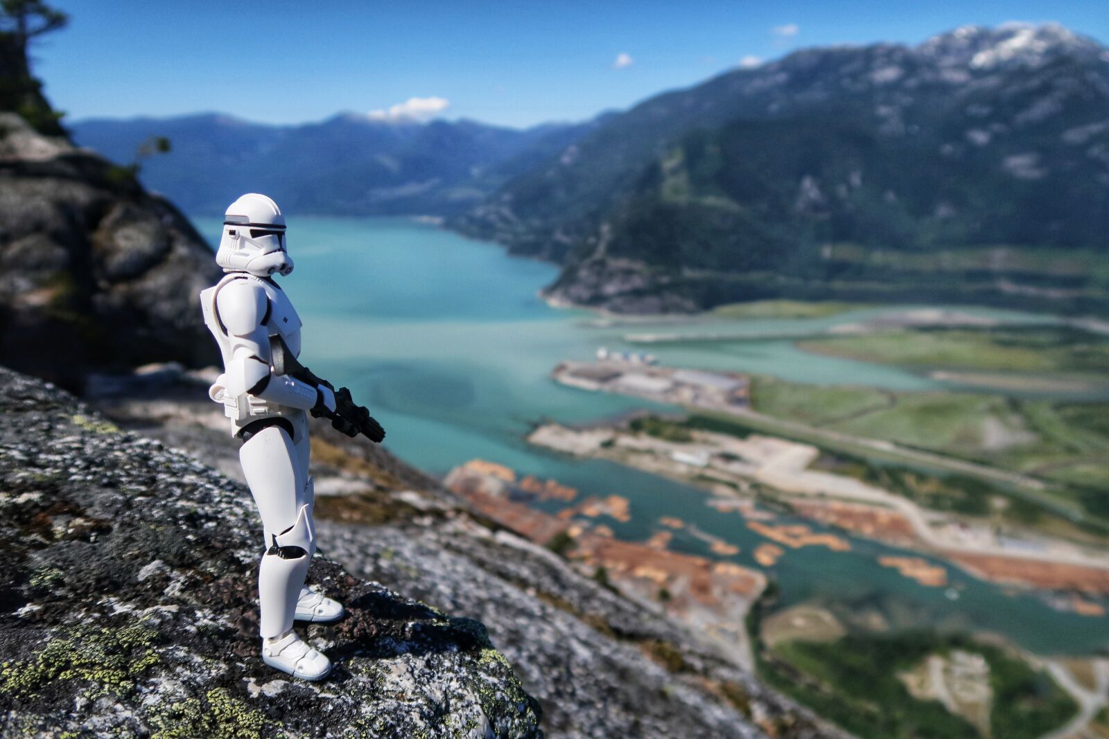 Canon PowerShot G7 X Mark II sample photo. Stormtrooper, star wars, landscape photography