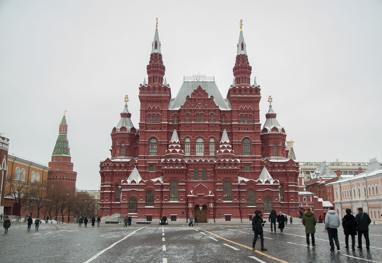 Pentax K10D sample photo. Moscow, red square, kremlin photography