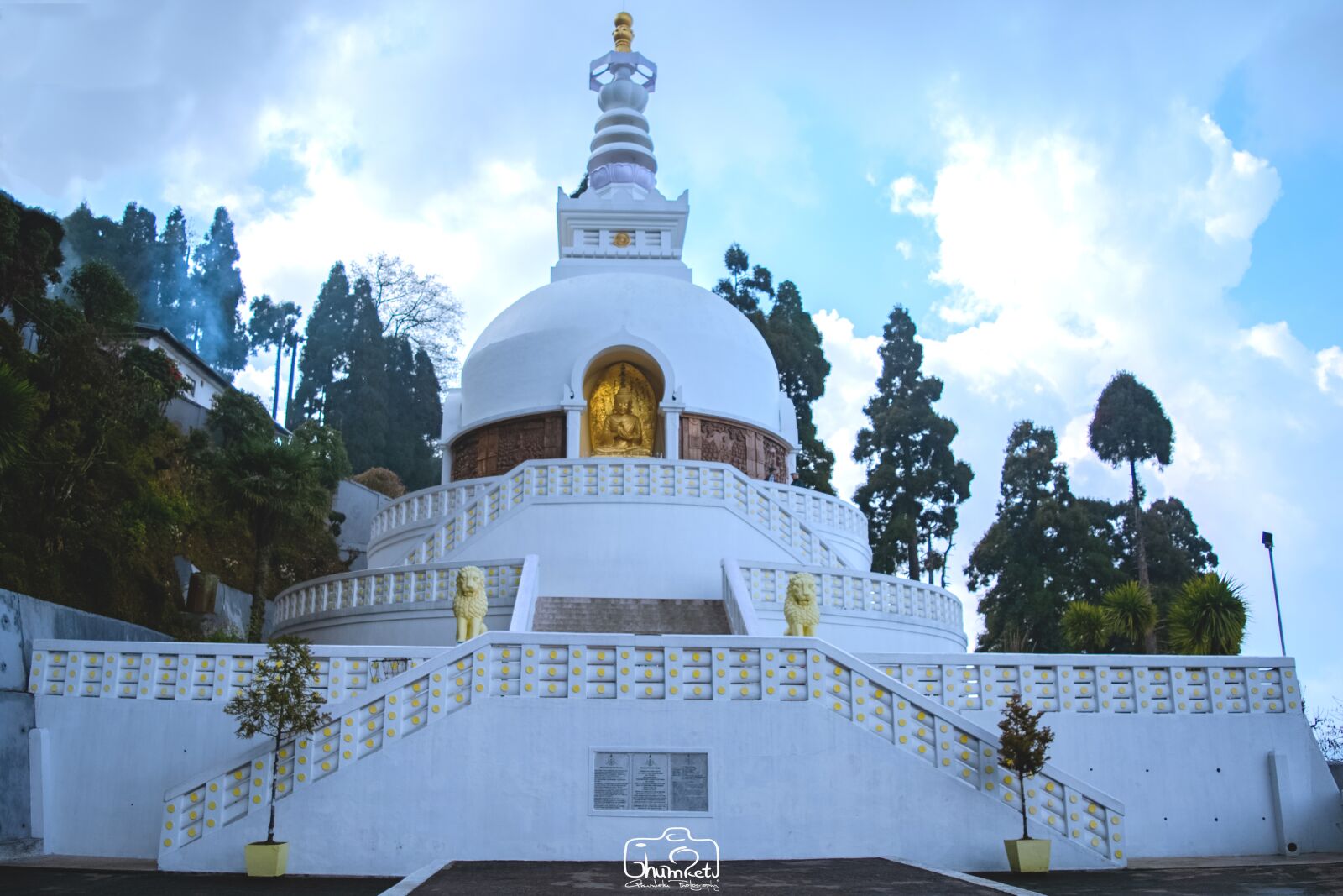 Nikon D5200 sample photo. Pagoda, peace pagoda, buddha photography