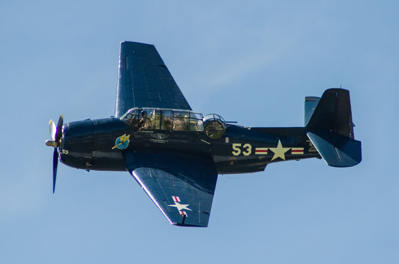 Nikon D7000 sample photo. Warbird, propeller, airplane photography