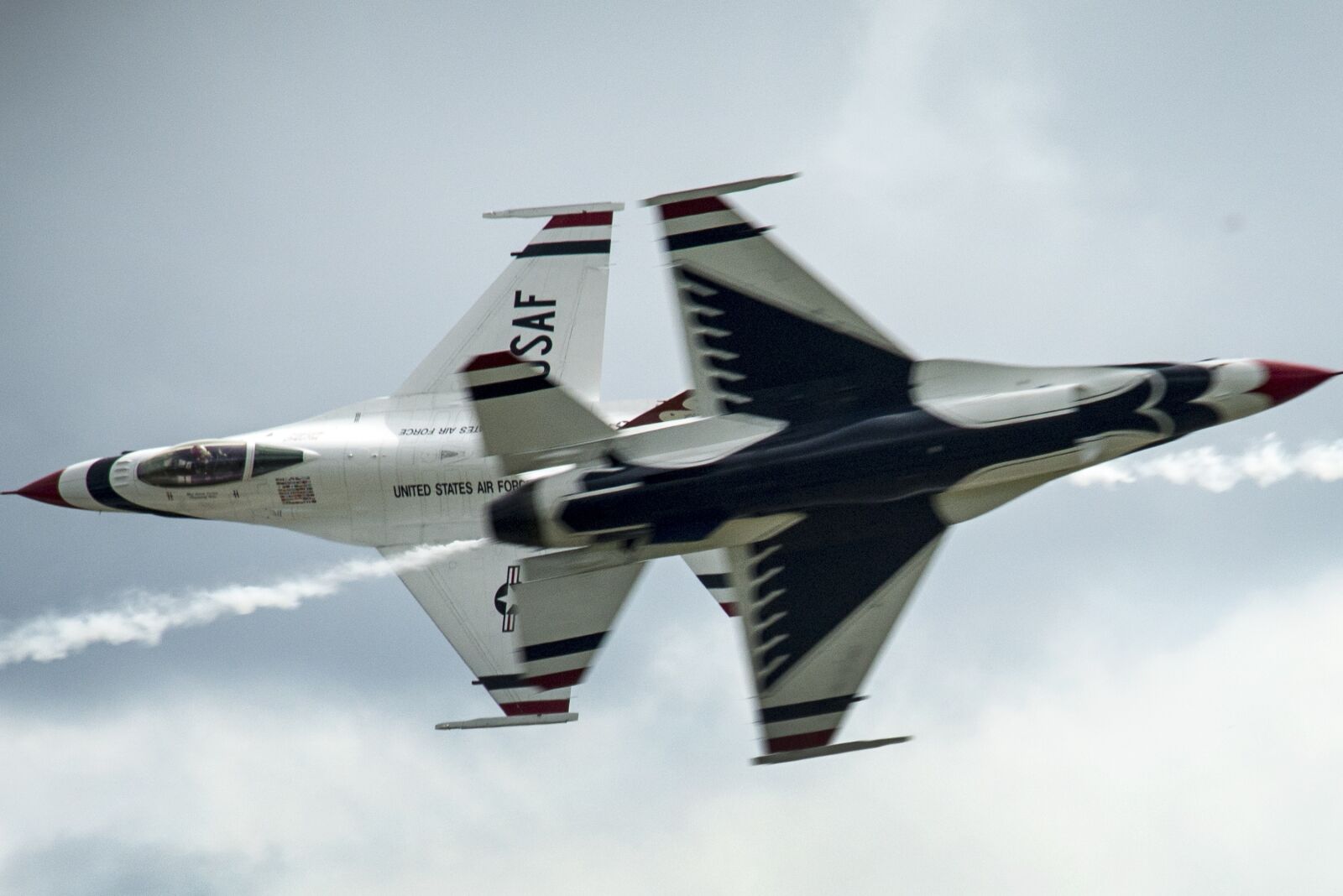 Nikon D610 sample photo. Air show, thunderbirds, military photography