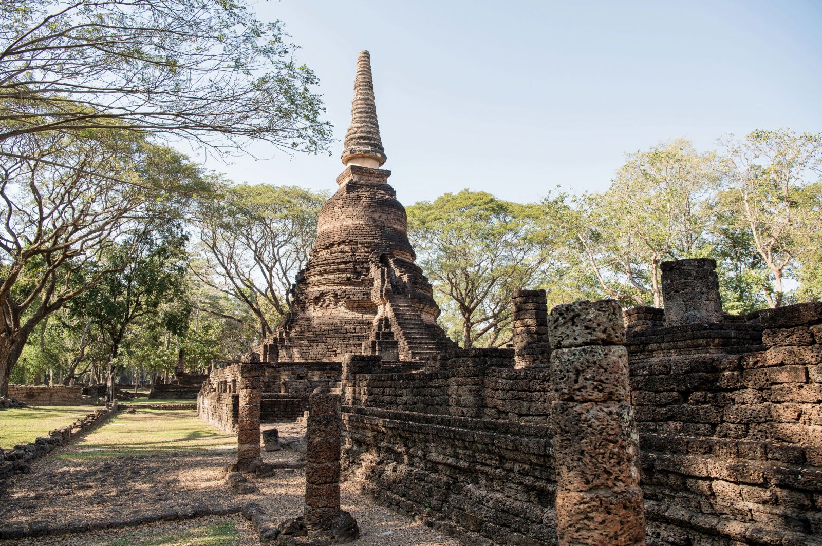 Nikon D850 sample photo. Thailand, sukhothai, historical park photography