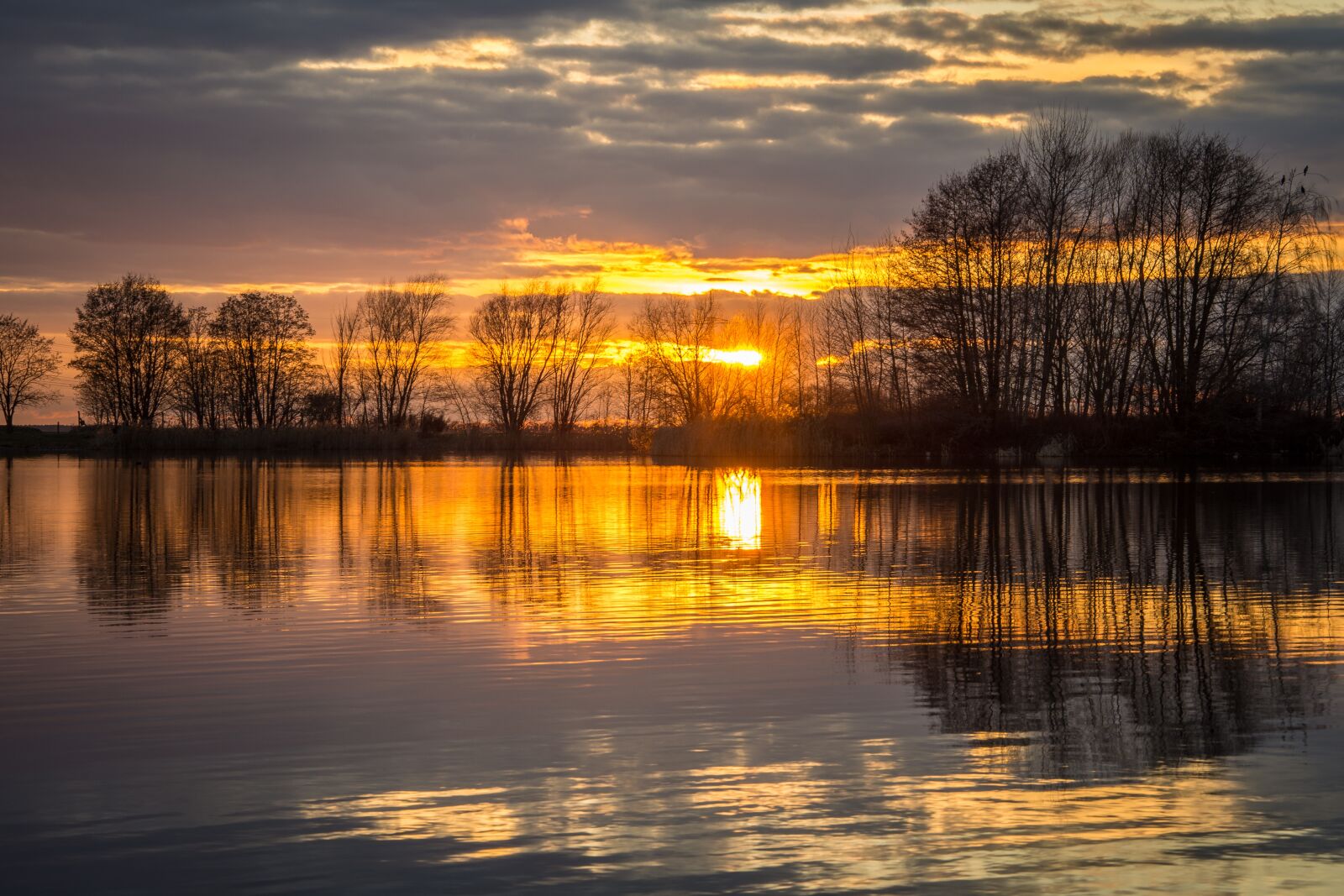 Nikon D7200 sample photo. Sunset, lake, sky photography