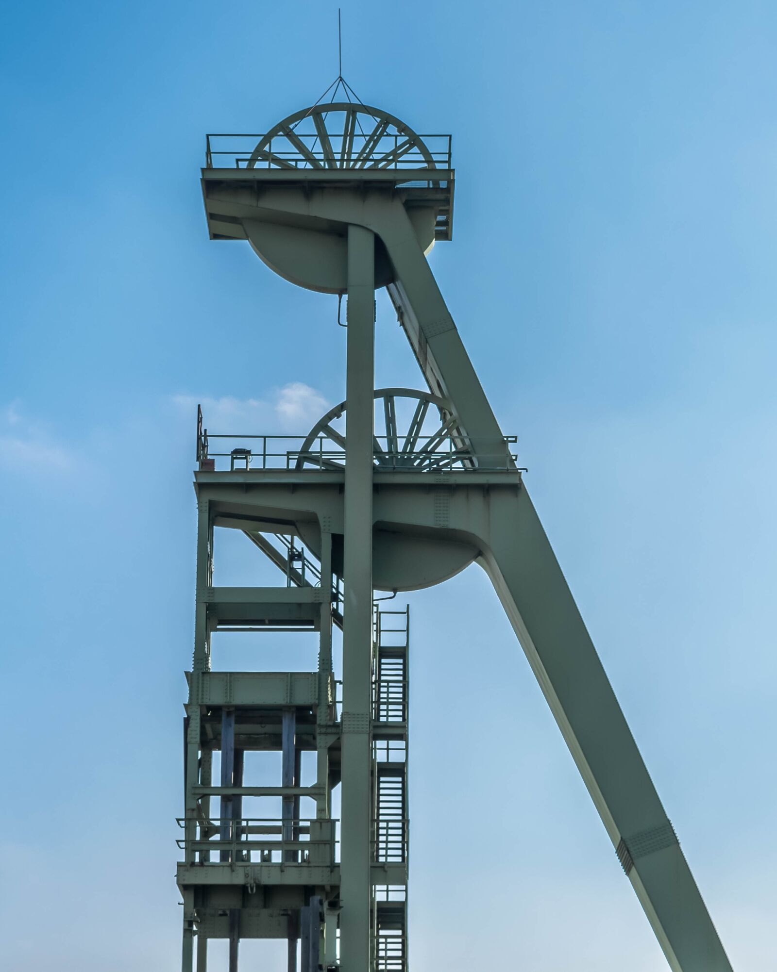 Nikon D3300 sample photo. Headframe, bill, mining photography