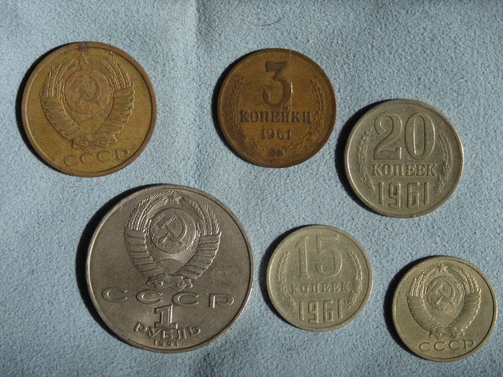 Sony DSC-HX50 sample photo. Coins, the ussr, money photography