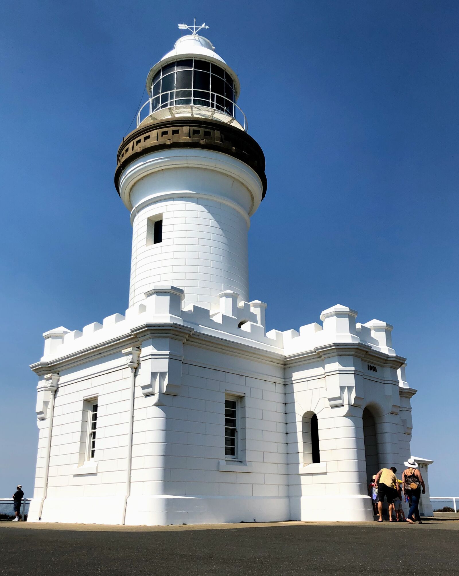 iPhone 8 Plus back dual camera 3.99mm f/1.8 sample photo. Lighthouse, australia, byron bay photography