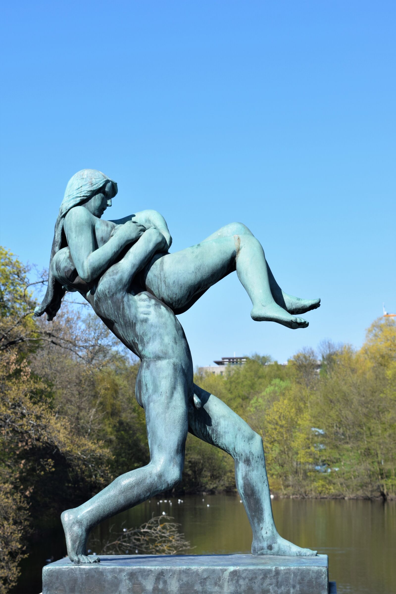 Nikon D3300 sample photo. Statue, sculpture, vigeland photography