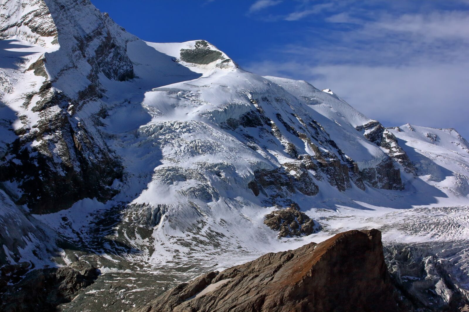Canon EOS 550D (EOS Rebel T2i / EOS Kiss X4) sample photo. Grossglockner, glacier, mountains photography