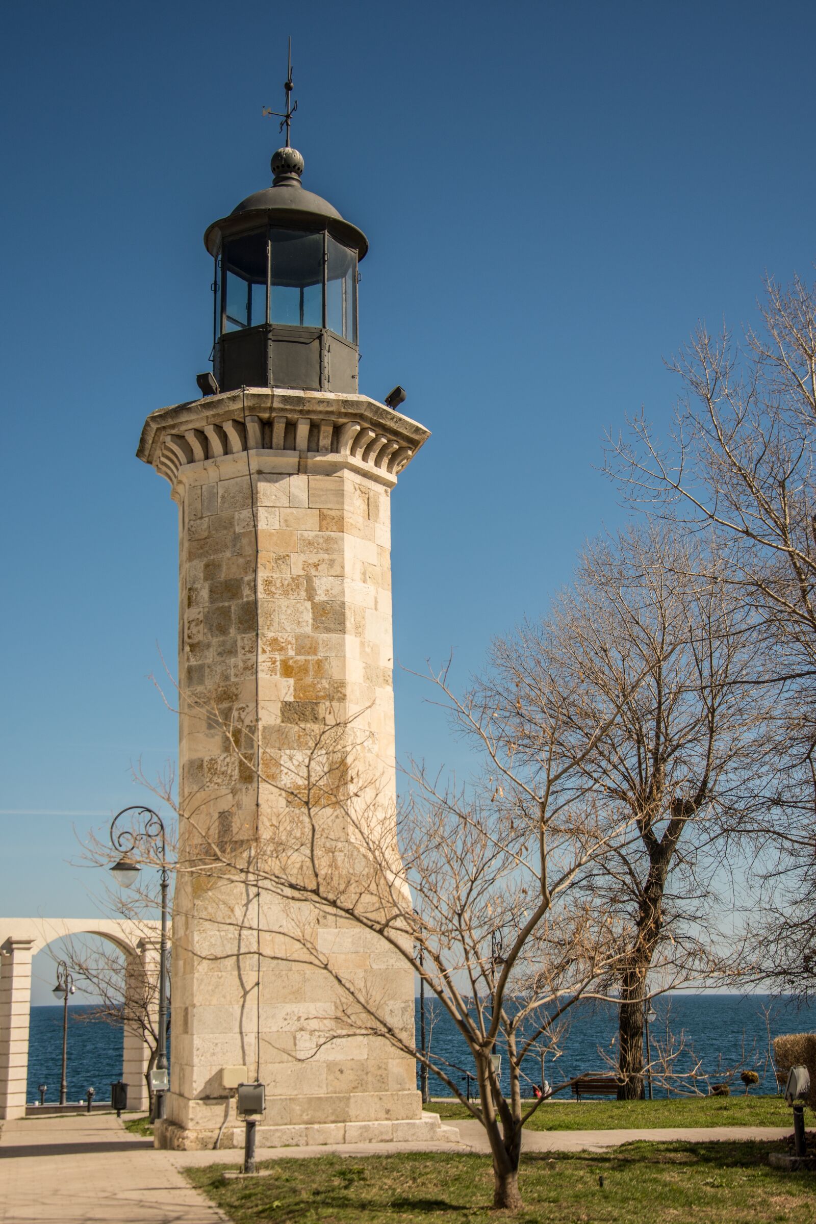 Nikon D7200 sample photo. Lighthouse, constanta, romania photography