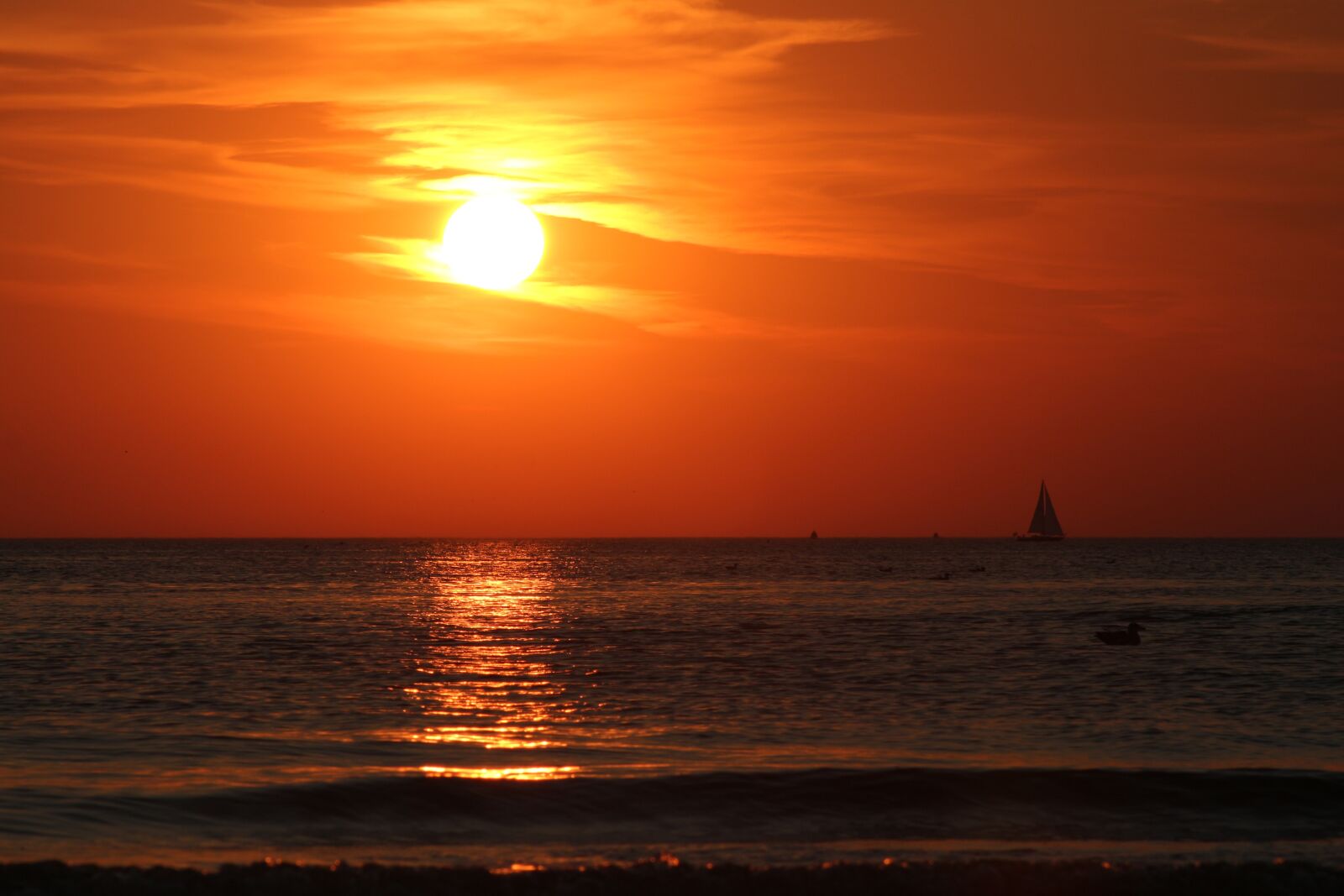 Canon EF 75-300mm f/4-5.6 sample photo. Summer, sunset, sea photography