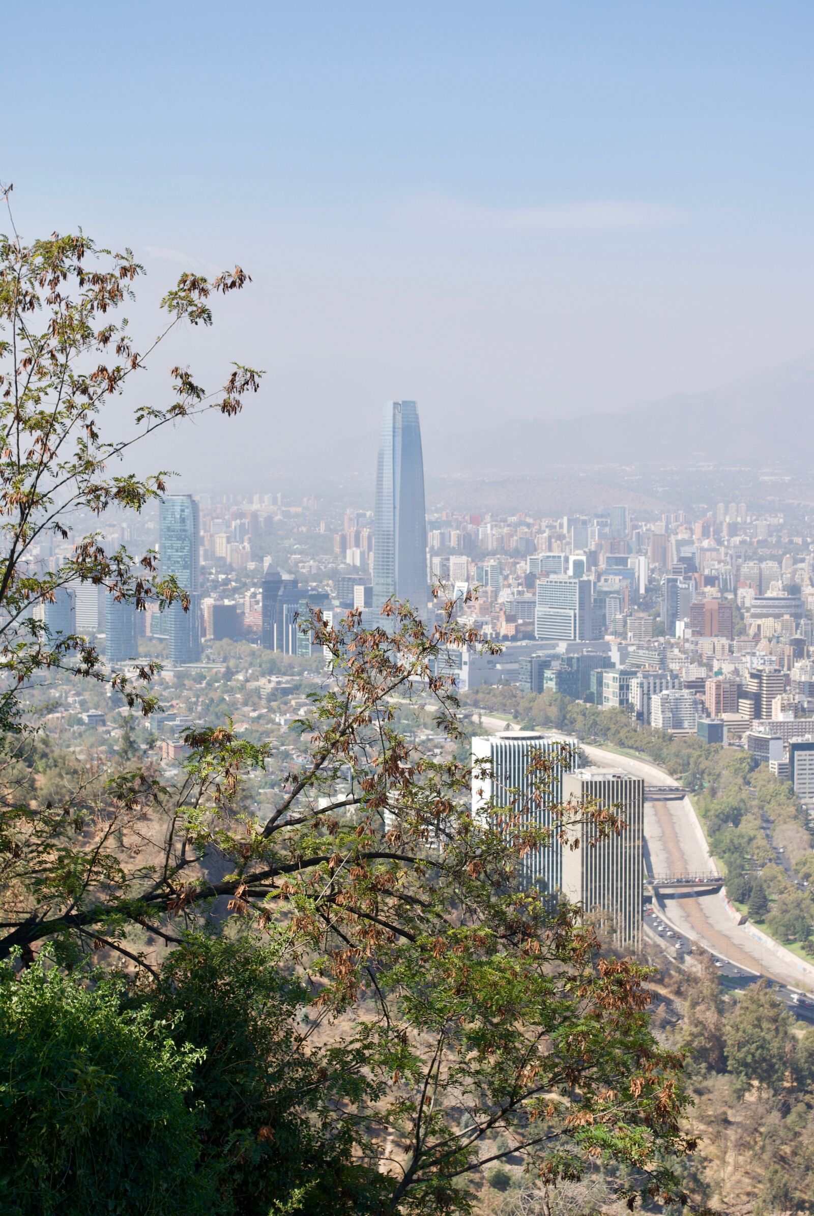 Nikon D3000 sample photo. Santiago, chile, south america photography