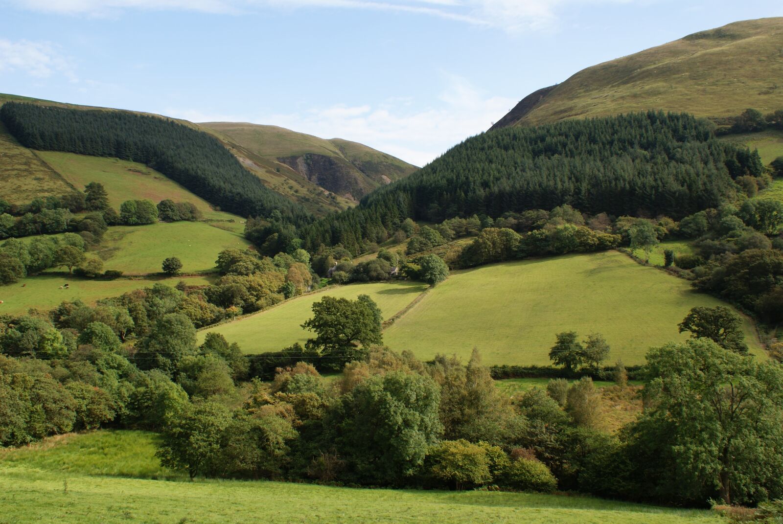 Sony Alpha DSLR-A200 sample photo. Wales, view, landscape photography