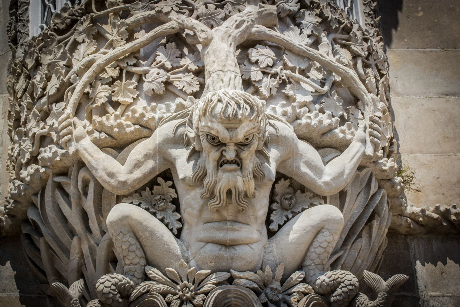 Canon EOS 550D (EOS Rebel T2i / EOS Kiss X4) sample photo. Portugal, sculpture, ogre photography