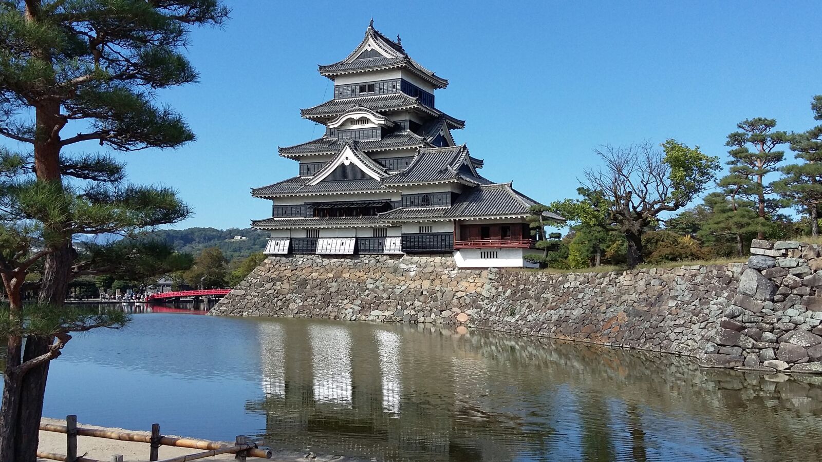 Samsung Galaxy A3 sample photo. Matsumoto, japan, castle photography