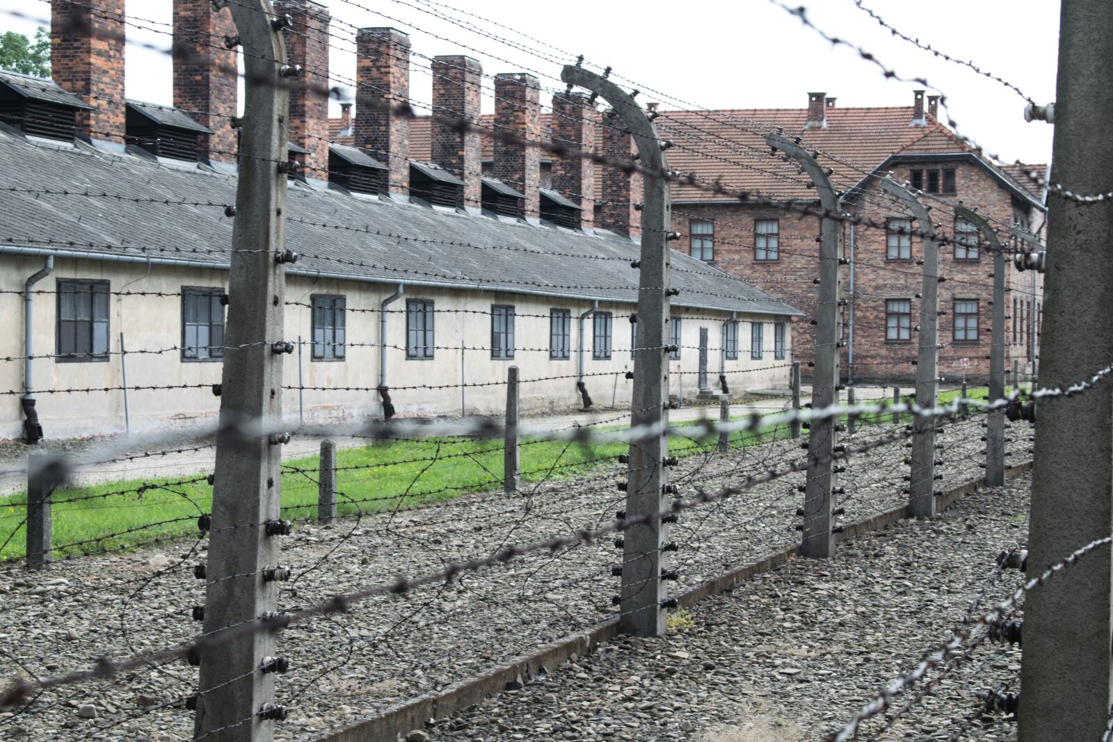 Nikon D3300 sample photo. Poland, auschwitz, architecture photography