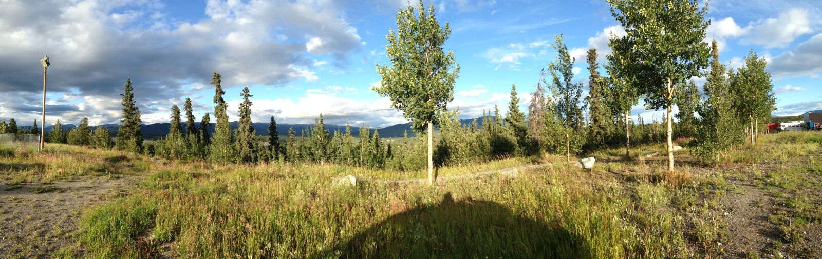 iPhone 5 back camera 4.12mm f/2.4 sample photo. Clouds, mountains, nature, panorama photography