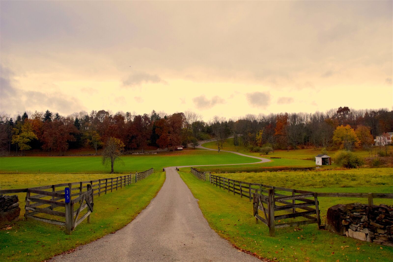 Nikon D3300 sample photo. Rural, landscape, fence photography