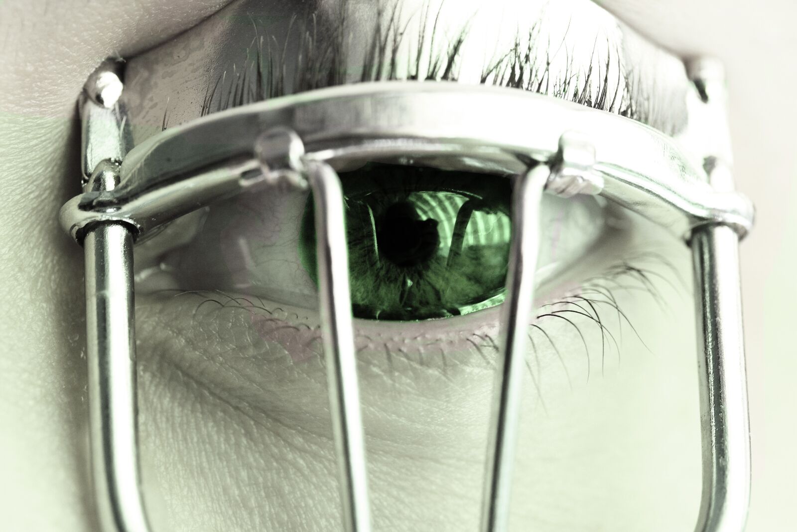 Canon EOS 40D sample photo. Eye, make-up, green photography